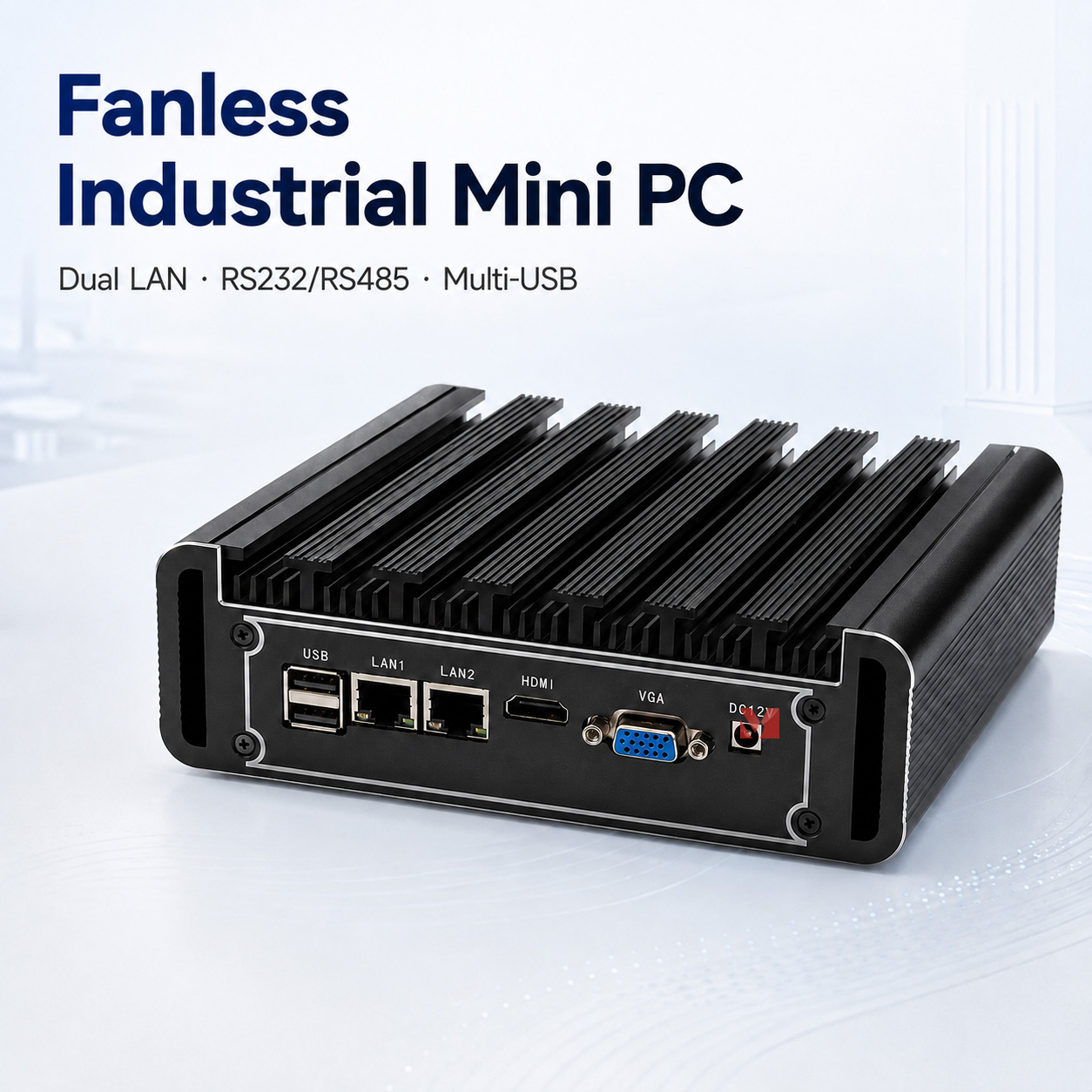Fanless Industrial Pc Rs485 Core I7 - Bezprzeciwkoobrotowy przemysłowy mini PC Intel Core