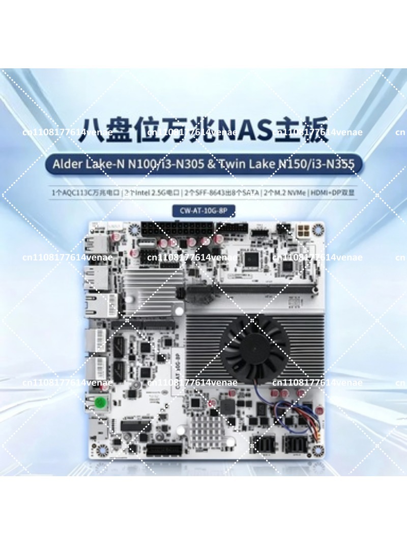 Płyta główna NAS 8-bay z proce – Nas Motherboard 8 Sata Mini Itx recenzja i cena