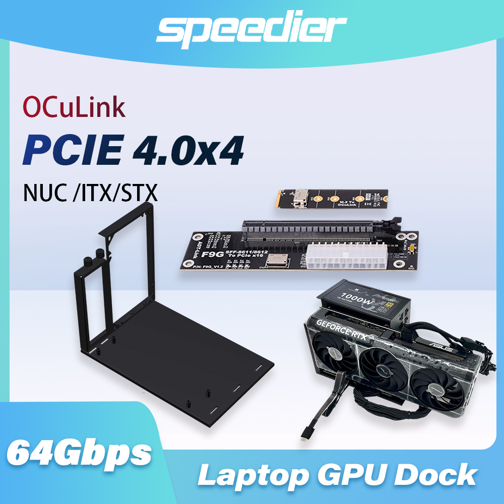 Adapter EGPU F9G 64Gbps OcuLin – Oculink Egpu Mini Pc recenzja i cena