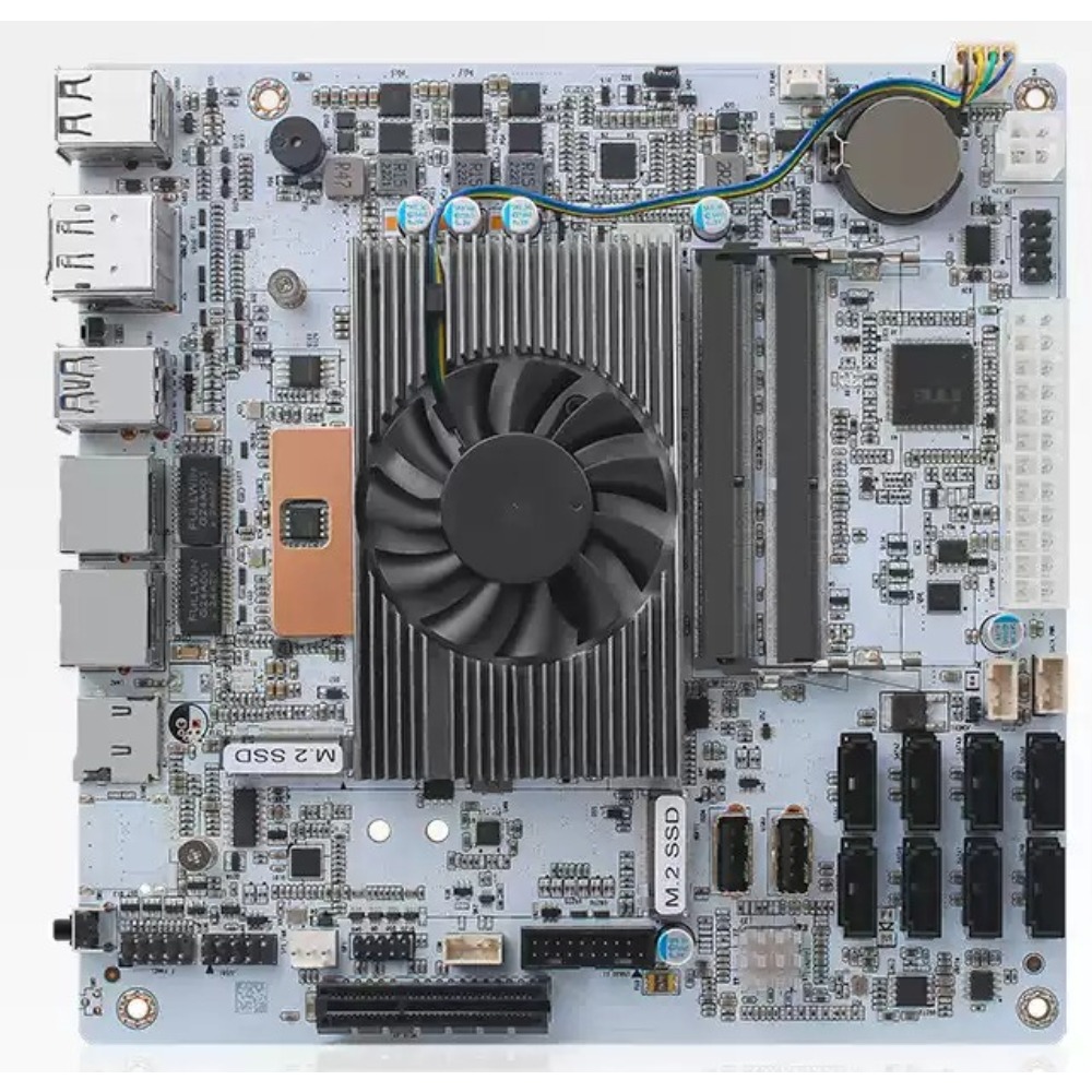 Płyta główna Mini-ITX White M1 – Nas Motherboard 8 Sata Mini Itx recenzja i cena