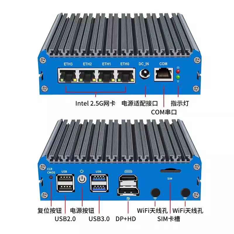 Mini PC z procesorem Alder Lak – Pfsense Firewall Router 2.5G 4 I226 recenzja i cena