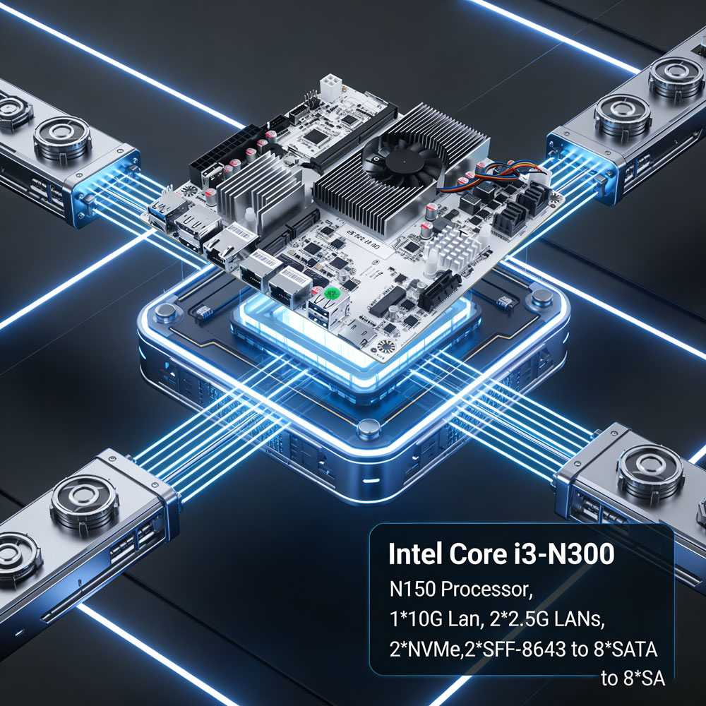 Płyta główna Mini ITX z 8 gnia – Nas Motherboard 8 Sata Mini Itx recenzja i cena