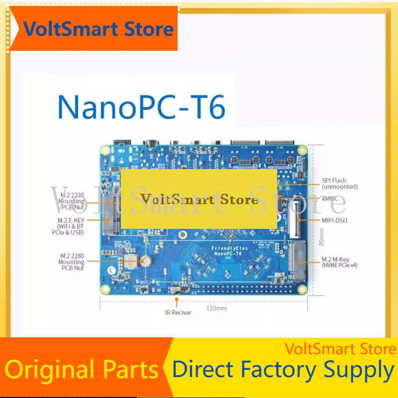 Płytka rozwojowa VoltSNanopc T – Rockchip Rk3588 Development Board recenzja i cena