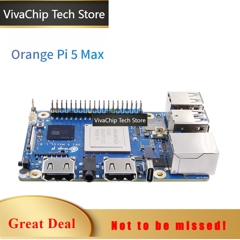 VivaChip TechOrange Pi 5 Max 1 – Rockchip Rk3588 Development Board recenzja i cena